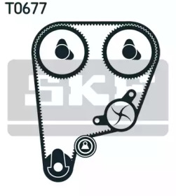 Комплект ременя ГРМ SKF VKMA 93210