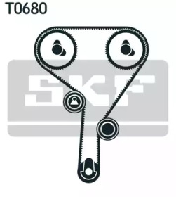 Комплект ГРМ Opel Astra G/H/J/Corsa D/E/Insignia/Vectra/Zafira/Chevrolet Aveo 00- (24x146z) SKF VKMA 05260