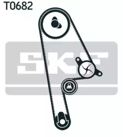 Комплект ременя ГРМ SKF VKMA 93005