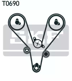 КОМПЛЕКТ ГРМ SKF VKMA 95657