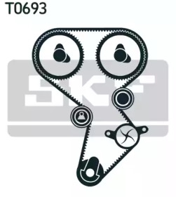 Комплект ременя ГРМ SKF VKMA 95624