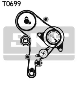 Комплект ременя ГРМ SKF VKMA 01251