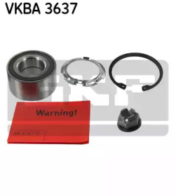 Подшипник колесный призначений для монтажу на маточину SKF VKBA 3637