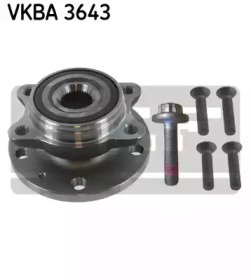 Маточина колеса з елементами монтажу SKF VKBA 3643