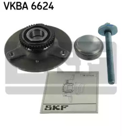 Підшипник маточини (передньої) Smart 0.6/0.7i/0.8cdi (+ABS) SKF VKBA 6624