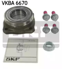 Підшипник маточини (задньої) BMW 5 (F10/F11)/6 (F06/F12)/7 (F01-F04) 07-18 (+ABS) SKF VKBA 6670