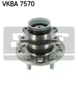 Підшипник маточини (задньої) Hyundai ix35/i40/Kia Sportage 1.6GDI-2.0CRDi 10- SKF VKBA 7570