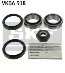 Комплект підшипника маточини колеса SKF VKBA 918