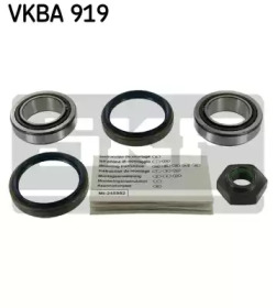 Комплект підшипника маточини колеса SKF VKBA 919