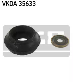Подушка амортизатора (переднього) + підшипник Renault Duster/Logan 04- (+ шайба) SKF VKDA 35633