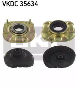 Подушка амортизатора (переднього) + підшипник Volvo C70/S70/S80/XC70 96-07 SKF VKDC 35634