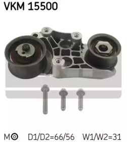 Шків натяжний SKF VKM 15500
