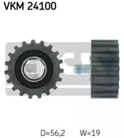 Зубчатый паразитний/ведучий ролик ГРМ SKF VKM 24100
