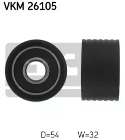 Шків привідного паса SKF VKM 26105