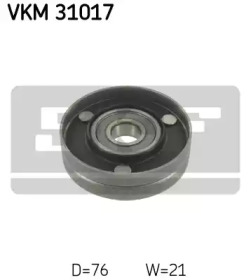 Шків привідного паса SKF VKM 31017