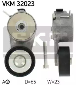 Натяжник ременя генератора Fiat Doblo 1.4 05- (65x23) SKF VKM 32023