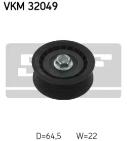 Ролик натягувача ременя (Вир-во SKF) VKM 32049
