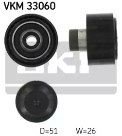 Шків привідного паса SKF VKM 33060