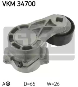 Шків натяжной SKF VKM 34700
