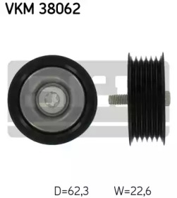 Шків привідного паса SKF VKM 38062