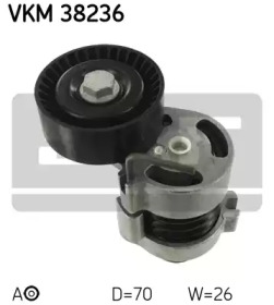 Шків натяжний SKF VKM 38236