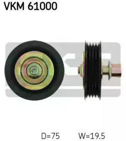 Шків привідного паса SKF VKM 61000