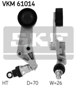 Натяг паса SKF VKM 61014