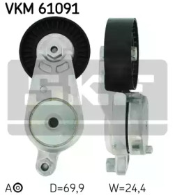 Натяг паса двигуна автомобіля SKF VKM 61091
