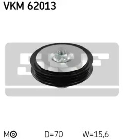 Ролик натяжний SKF VKM 62013