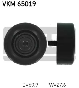 Ролик генератора Hyundai Tucson/Santa Fe 2.0/2.2CRDi 04-12 (70x27) (паразитний) SKF VKM 65019