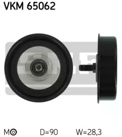 Пристрій натягу ремня SKF VKM 65062