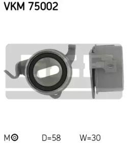 Шків натяжной SKF VKM 75002