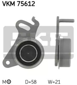 Шків натяжний SKF VKM 75612