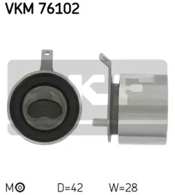 Шків натяжной SKF VKM 76102