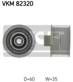 Ролик натягувача ременя (Вир-во SKF) VKM 82320
