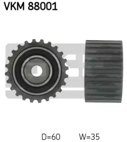 Зубчастий паразитний/ведучий ролик ГРМ SKF VKM 88001