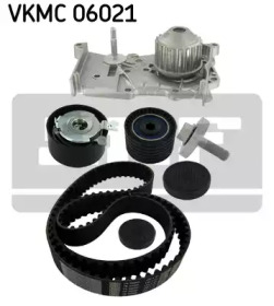 Комплект ГРМ + помпа Renault Clio III/Laguna III/Megane III/ Scenic III 1.6 16V 05- (27x132z) SKF VKMC 06021 — фото 2