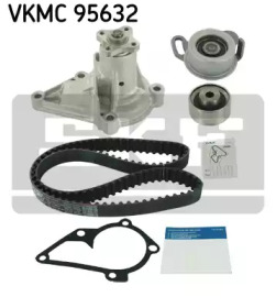 Комплект ГРМ + помпа Hyundai Accent/Elantra/Getz/Kia Rio 1.4/1.5/1.6 95- (22x105z) SKF VKMC 95632 — фото 2