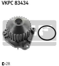 Водяний насос SKF VKPC 83434