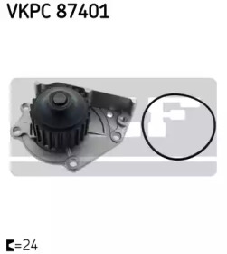 Помпа води Land Rover 1.8 98-06/Rover 100/200/400 1.4/1.6 90-00 SKF VKPC 87401