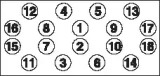 Комплект болтів GOETZE 22-18005B