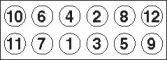 Комплект болтів GOETZE 22-39003B