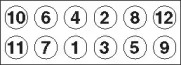 Комплект болтів GOETZE 22-39002B