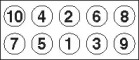 Комплект болтів GOETZE 22-39004B