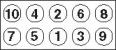 Комплект болтів GOETZE 22-39001B