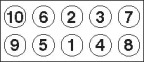 Комплект болтов GOETZE 22-39011B