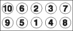 Комплект болтів GOETZE 22-26009B