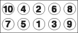 Комплект болтов GOETZE 22-39027B