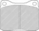 Комплект тормозных колодок PREMIER ECO FRICTION Ferodo FVR129