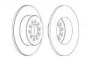 Диск тормозной Ferodo DDF1224